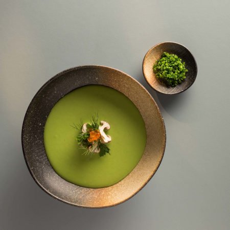 FINE DINE Azijietiškas dubuo Moon, rudas, ø203 mm, 2 vnt. 781678 | E-gastro