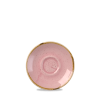 FINE DINE Espresso puodelio lėkštė Petal Pink, rožinė, ø120 mm, 6 vnt. SPPSESS1 | E-gastro