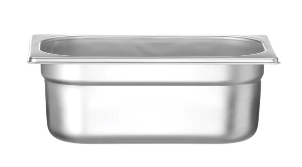 HENDI Konteineris GN 1/4, Profi Line, 2.8 L, nerūdijančio plieno, 265x162x(H)100 mm 801628 | E-gastro