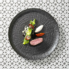 FINE DINE Plati lėkštė Crust, juoda, ø230 mm, 3 vnt. 779347 | E-gastro