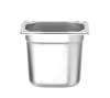 HENDI Konteineris GN 1/6, Kitchen Line, 2,4L, nerūdijantis plienas, 176x162x(H)150 mm 806647 | E-gastro