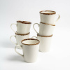 FINE DINE Espresso puodelio lėkštė Vanilla, kreminė, ø115 mm, 6 vnt. 781265 | E-gastro