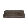 FINE DINE Stačiakampė lėkštė Ironstone, juoda, 150x280 mm, 6 vnt. 04SWA000025 | E-gastro