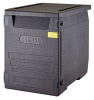 CAMBRO Termokonteineris Cam GoBox, 600x400 mm, pakraunamas iš priekio, 155L., Juodas, 770x540x(H)687mm EPP4060FNR110 | E-gastro