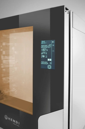 HENDI Konvekcinė garinė krosnis 6x GN 1/1, elektrinė, elektrinis valdymas, 730x784x(H)850mm