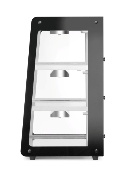 HENDI Šildoma vitrina su 3 lentynom, Juoda, 472x447x(H)775mm 273760 | E-gastro