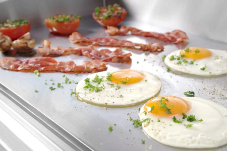 HENDI Kepimo plokštuma, lygi, Profi Line, 527x404x(H)233mm