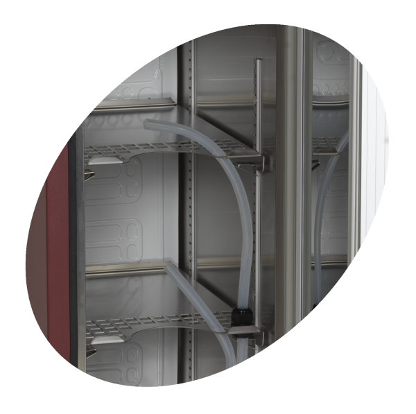 TEFCOLD Vyno šaldomas dozatorius DKS95-3/10L