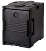 CAMBRO Termokonteineris Ultra Pan Carrier GN 1/1, įkraunamas iš priekio, Juodas, 460x630x(H)620mm UPC400110 | E-gastro