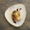 FINE DINE Trikampis dubuo Barley, kreminis, ø235 mm, 6 vnt. SWHSTRB91 | E-gastro