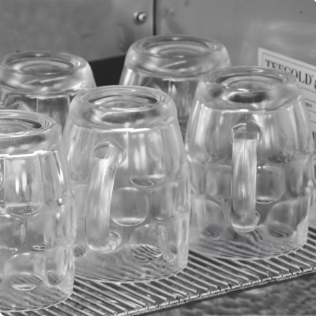 TEFCOLD Taurių šaldytuvas GF200VSG