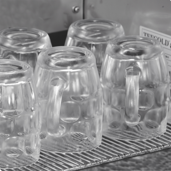 TEFCOLD Taurių šaldytuvas GF200VSG