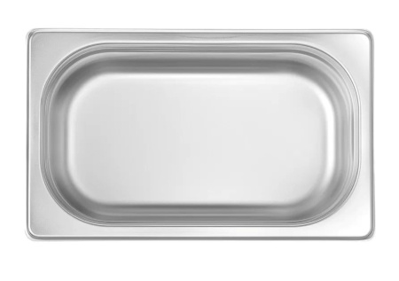 HENDI Konteineris GN 1/4, Profi Line, 2.8 L, nerūdijančio plieno, 265x162x(H)100 mm 801628 | E-gastro
