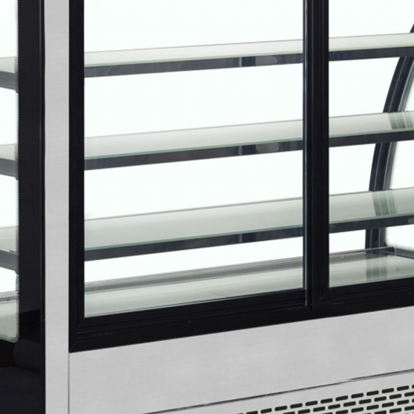 TEFCOLD Šaldoma vitrina LPD900C BLACK 16055 | E-gastro