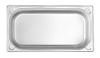 HENDI Konteineris GN 1/3, Kitchen Line, 4 L, nerūdijančio plieno, 325x176x(H)100 mm 806432 | E-gastro