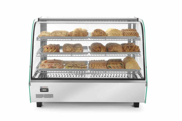 HENDI Stalinė šildymo vitrina, 160 litrų, 885x570x(H)680mm 233733 | E-gastro