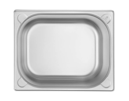 HENDI Konteineris GN 1/2, Kitchen Line, 12,5L, nerūdijantis plienas, 325x265x(H)200 mm 806357 | E-gastro