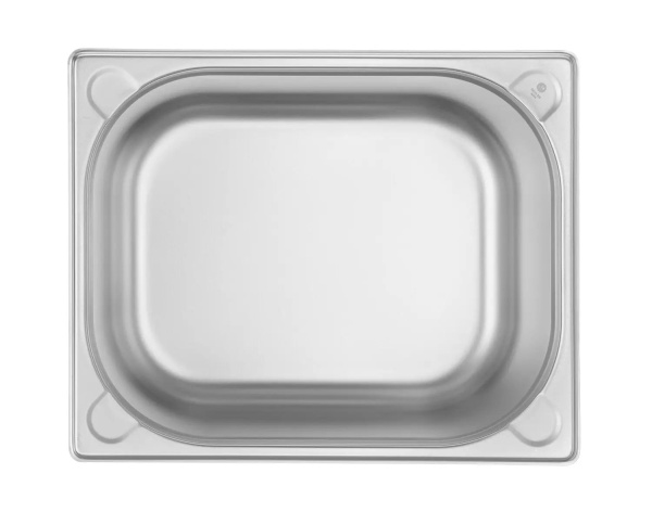 HENDI Konteineris GN 1/2, Kitchen Line, 12,5L, nerūdijantis plienas, 325x265x(H)200 mm 806357 | E-gastro
