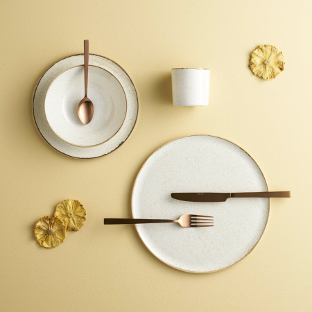 FINE DINE Dubuo Sand, kreminis, ø250 mm, 1 vnt. 04ALM007239 | E-gastro