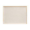 FINE DINE Stačiakampė lėkštė Sand, kreminė, 350x260mm, 6 vnt. 04ALM001509 | E-gastro