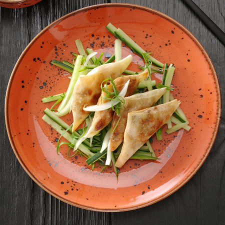 FINE DINE Gili lėkštė, oranžinė, ø250 mm, 6 vnt. 779811 | E-gastro