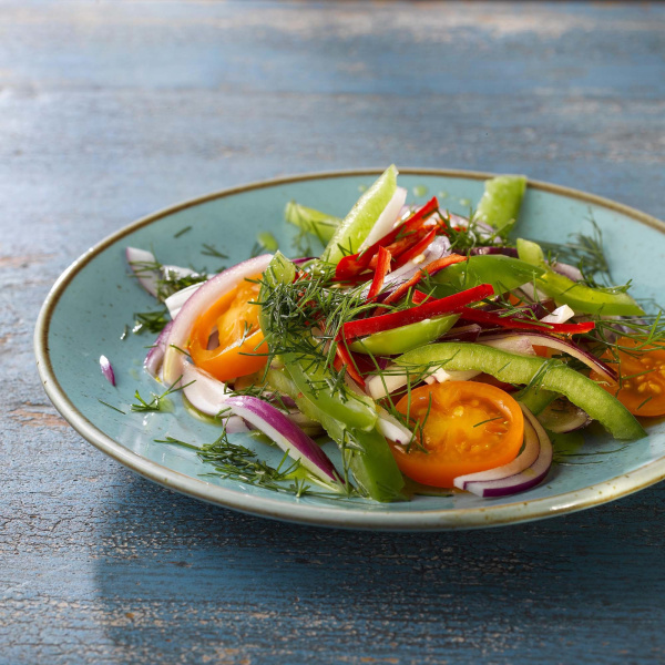 FINE DINE Gili lėkštė Laguna, melsva, ø260 mm, 6 vnt. 04ALM001501 | E-gastro