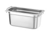 HENDI Konteineris su rankenėlėmis GN 1/3, Budget Line, 5,5L, nerūdijantis plienas, 325x176x(H)150mm 817445 | E-gastro