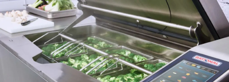 Rational iVario 2-XS Daugiafunkcinė maisto gaminimo sistema, 2 x17 L., 2xGN 2/3, 400V/14kW