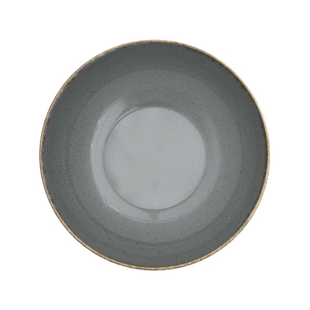 FINE DINE Gili lėkštė Stone, tamsiai pilka, ø250 mm, 1 vnt. 04ALM007242 | E-gastro