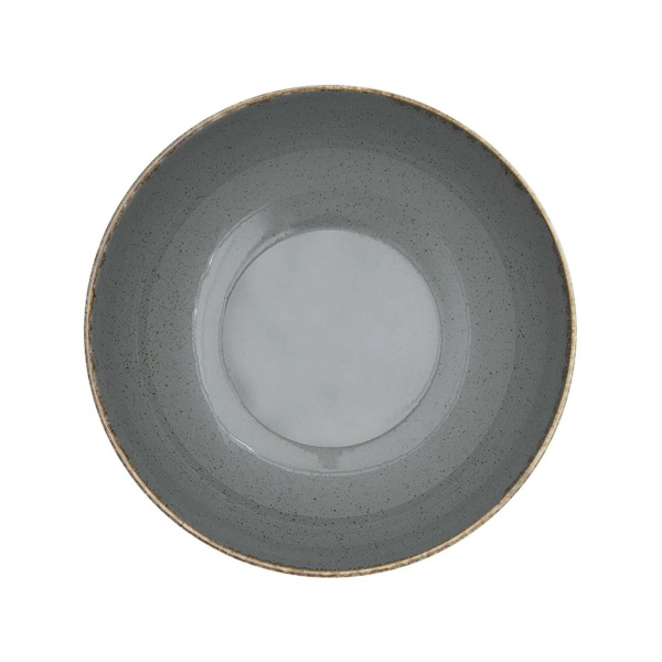 FINE DINE Gili lėkštė Stone, tamsiai pilka, ø250 mm, 1 vnt. 04ALM007242 | E-gastro