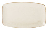 FINE DINE Stačiakampė lėkštė Sand, kreminė, 310x180mm, 6 vnt. 04ALM001402 | E-gastro