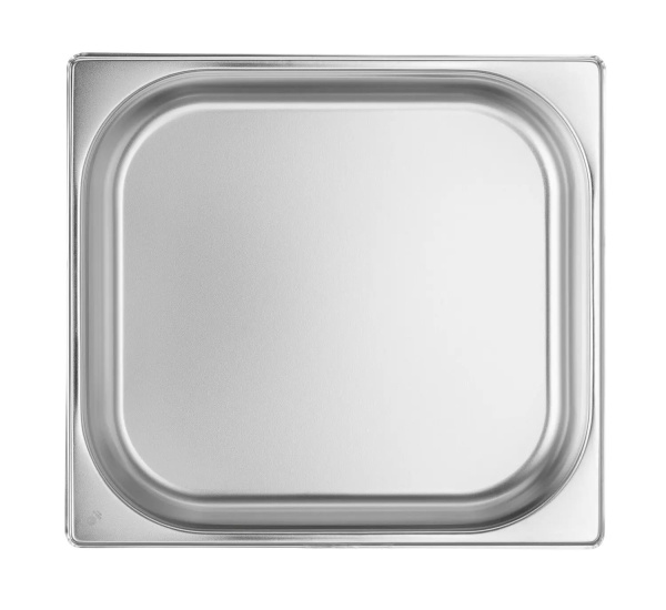 HENDI Konteineris GN 2/3, Budget Line, 5.5L, nerūdijantis plienas, 354x325x(H)65mm 800225 | E-gastro
