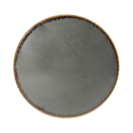 FINE DINE Gili lėkštė Stone, tamsiai pilka, ø200 mm, 6 vnt. 04ALM002765 | E-gastro