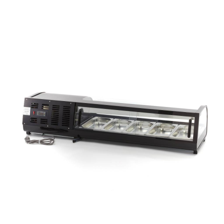 MAXIMA Sushi ir Tapas vitrina 52 L su 5 x GN 1/3 indais 09400865 | E-gastro