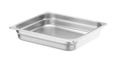 HENDI Konteineris GN 2/3, Profi Line, 5.5L, nerūdijantis plienas, 354x325x(H)65 mm 801338 | E-gastro