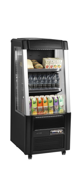 TEFCOLD Žemo profilio atvira vitrina ODC60 BLACK 31493 | E-gastro