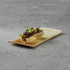 FINE DINE Stačiakampė lėkštė Constancy, ruda, 340x150 mm, 3 vnt. 767535 | E-gastro