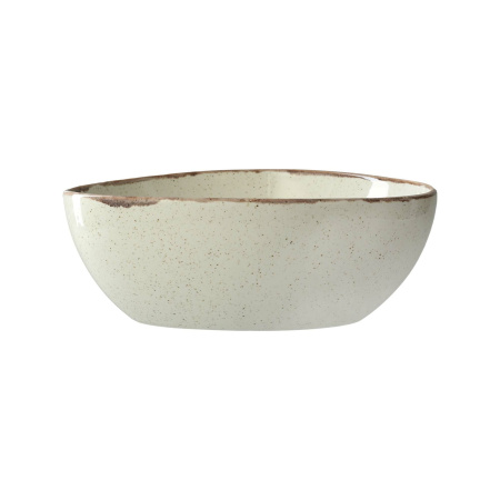 FINE DINE Trikampis dubuo Sand, kreminė, ø200 mm, 6 vnt. 04ALM007965 | E-gastro