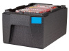 CAMBRO Termokonteineris Cam GoBox, pakraunamas iš viršaus, GN 1/1, 46 l, Juodas, 680x400x(H)321mm EPP180LH110 | E-gastro