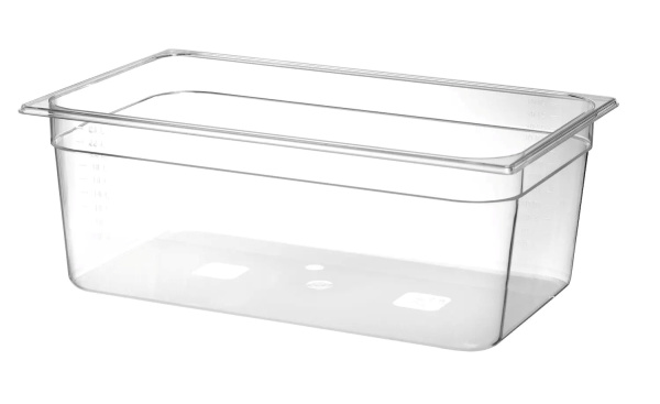 HENDI GN - konteineris, polikarbonatas 1/1, 28 L, 530x325x (H) 200 mm 861202 | E-gastro