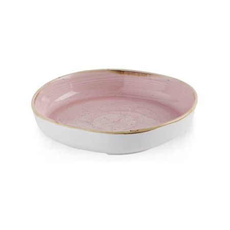 FINE DINE Lėkštė aukštu krašteliu Petal Pink, rožinė, ø230 mm, 6 vnt. SPPSWOB21 | E-gastro