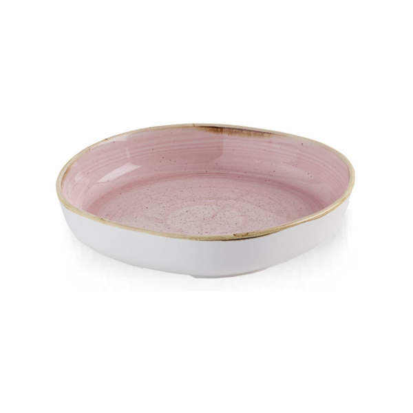 FINE DINE Lėkštė aukštu krašteliu Petal Pink, rožinė, ø230 mm, 6 vnt. SPPSWOB21 | E-gastro