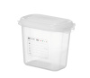 HENDI GN 1/9 konteineris, polipropilenas, 1,5L, 176x108x(H)150mm 873144 | E-gastro