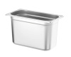 HENDI Konteineris GN 1/3, Budget Line, 7,8L, nerūdijantis plienas, 325x176x(H)200mm 800454 | E-gastro