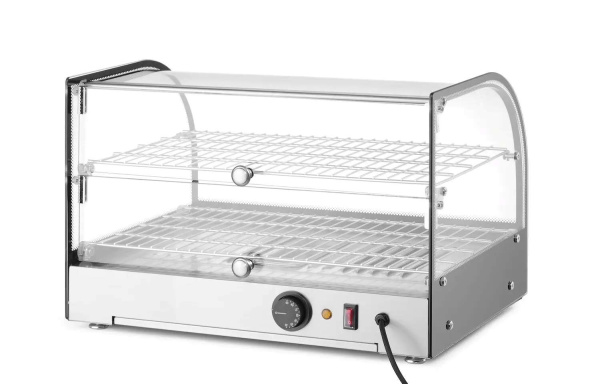 HENDI Stalinė šildymo vitrina, 2-ų lygių, 554x376x(H)432 273999 | E-gastro