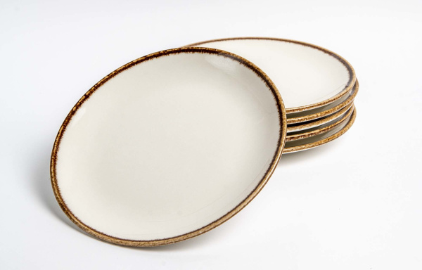FINE DINE Plati lėkštė Vanilla, kreminė, ø300 mm, 6 vnt. 789278 | E-gastro