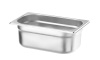HENDI Konteineris GN 1/4, Budget Line, 2,8L, nerūdijantis plienas, 265x162x(H)100mm 800539 | E-gastro
