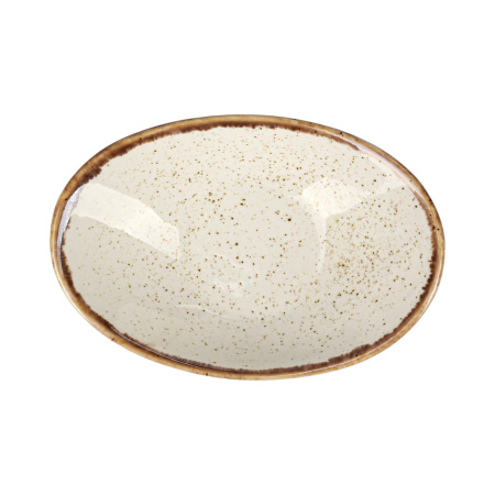 FINE DINE Ovalus mini dubuo Sand, kreminis, ø110 mm, 6 vnt. 04ALM001636 | E-gastro