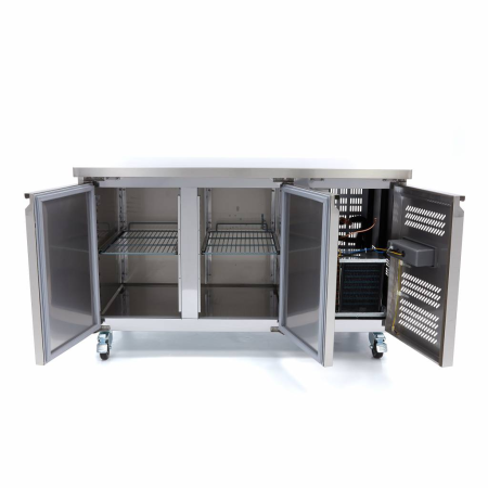 MAXIMA Stalviršio šaldytuvas 136 cm 2 durys 09400400 | E-gastro