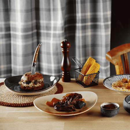FINE DINE Gili lėkštė Constancy, ruda, ø220 mm, 3 vnt. 768440 | E-gastro
